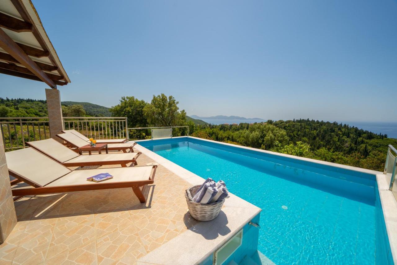 Stone Villa Eriphyle ,Private Witn Sunset View ฟิสคาร์โด ภายนอก รูปภาพ