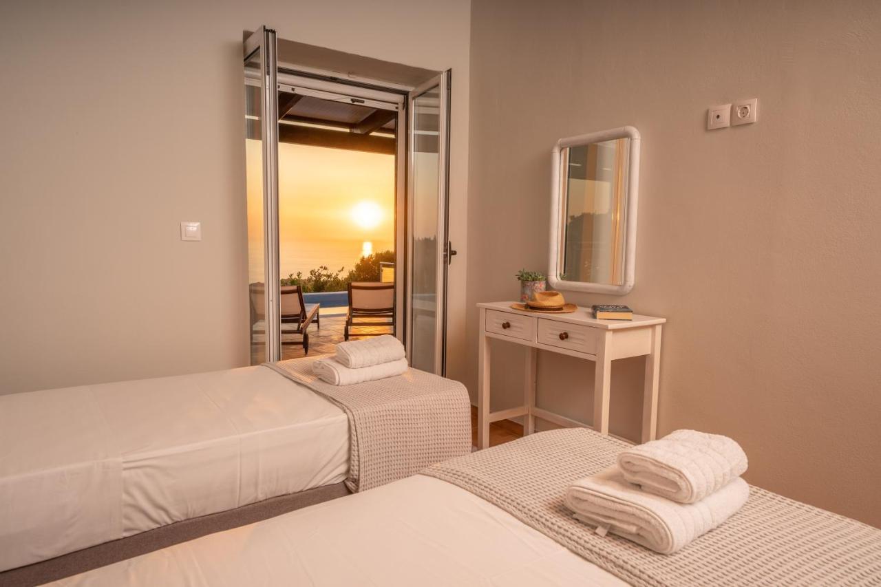Stone Villa Eriphyle ,Private Witn Sunset View ฟิสคาร์โด ภายนอก รูปภาพ