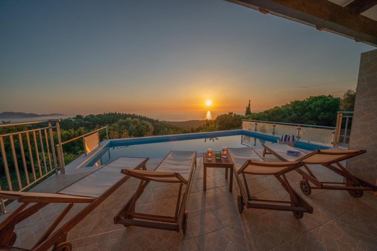 Stone Villa Eriphyle ,Private Witn Sunset View ฟิสคาร์โด ภายนอก รูปภาพ