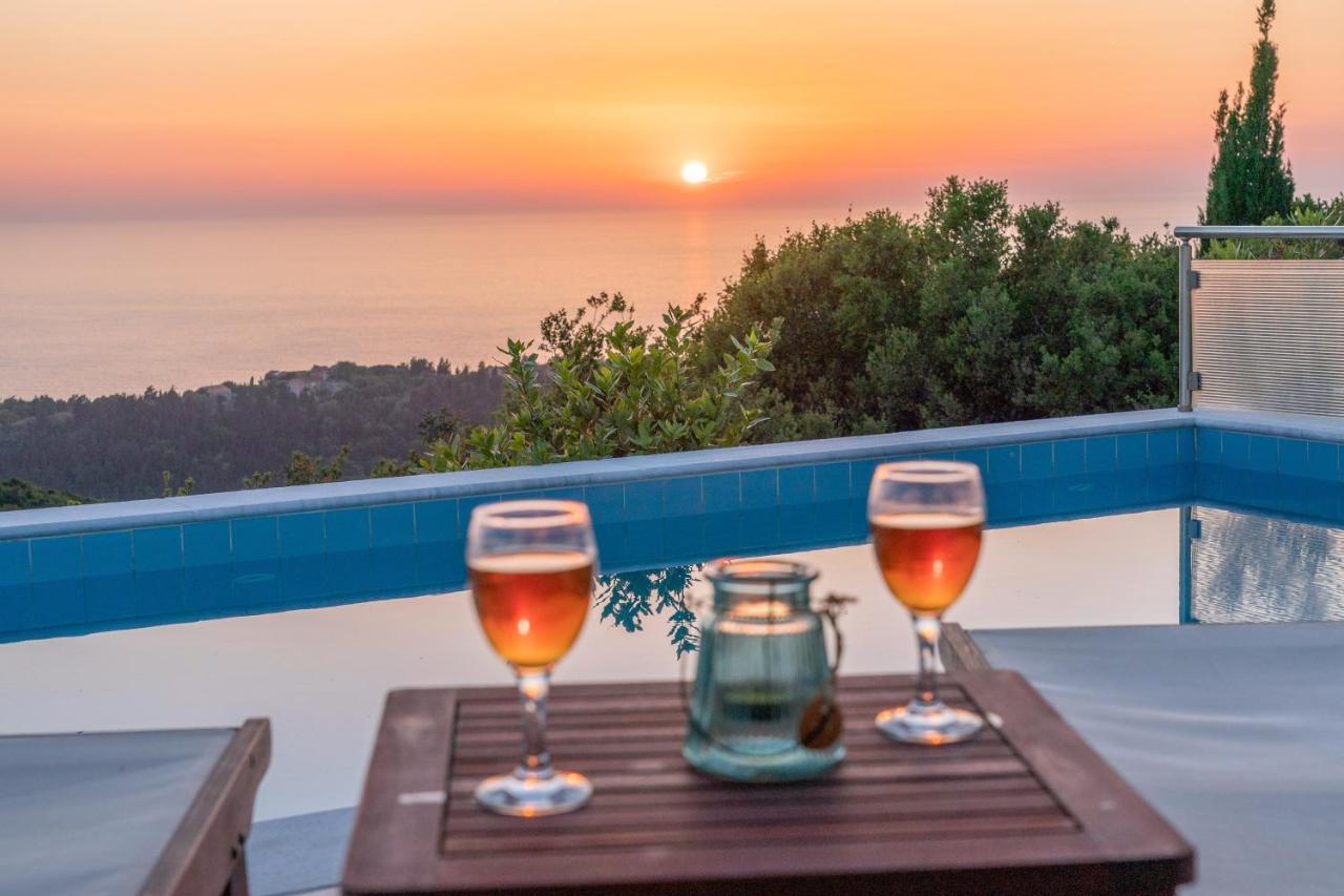 Stone Villa Eriphyle ,Private Witn Sunset View ฟิสคาร์โด ภายนอก รูปภาพ